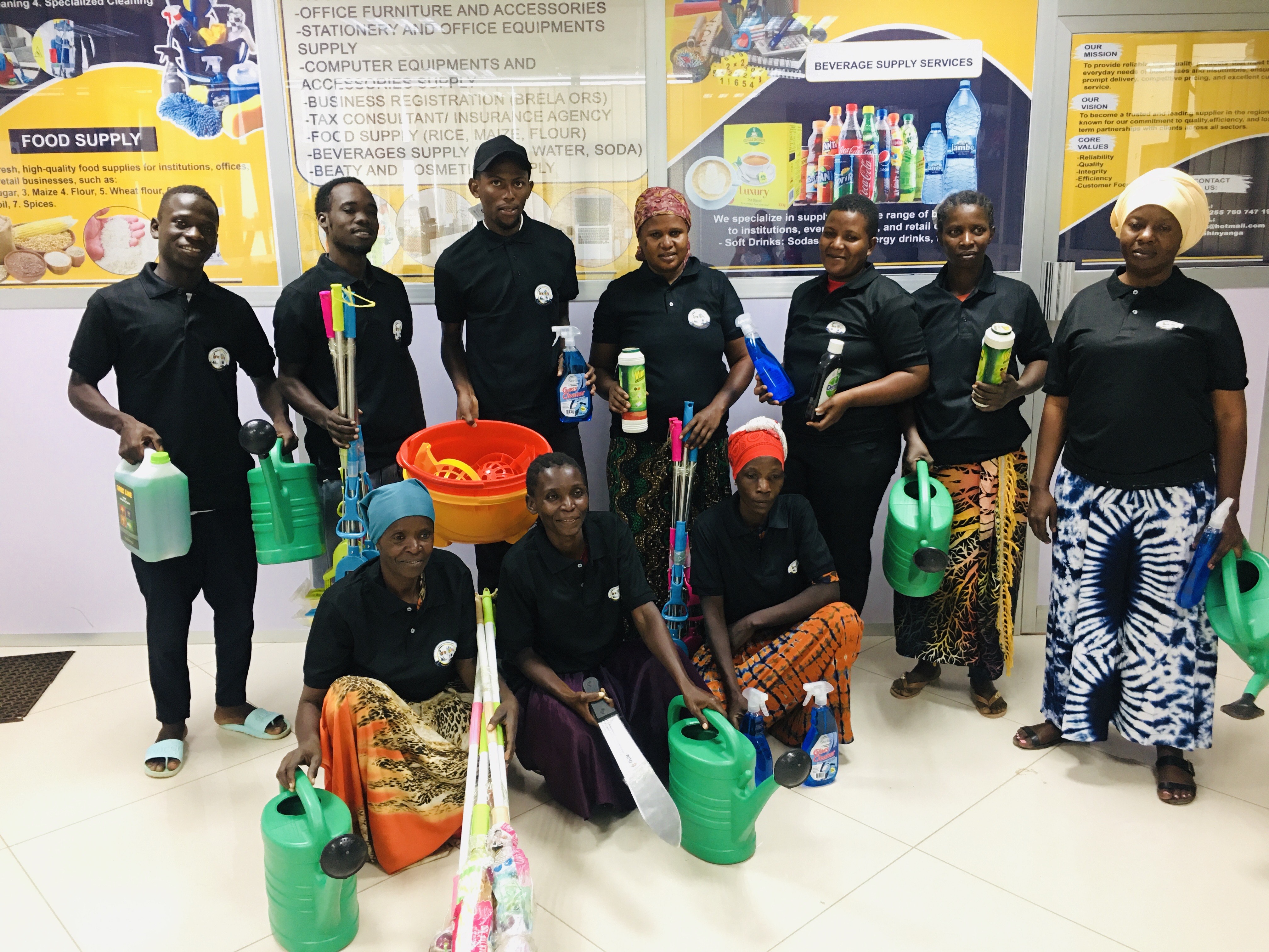 Commercial cleaning service